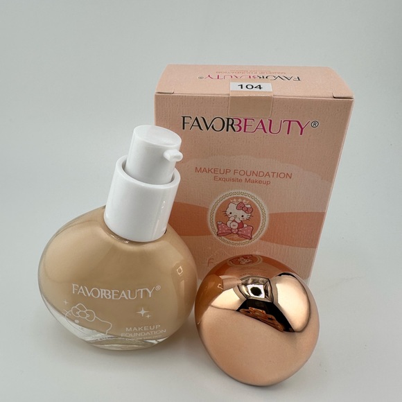 Favor Beauty Hello Kitty Foundation- Full coverage- Hydrating- Brand new - Picture 2 of 5